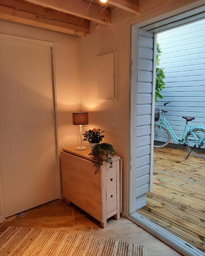 Charmant Logement T2 A 2 Pas De La Mer Granville Bagian luar foto